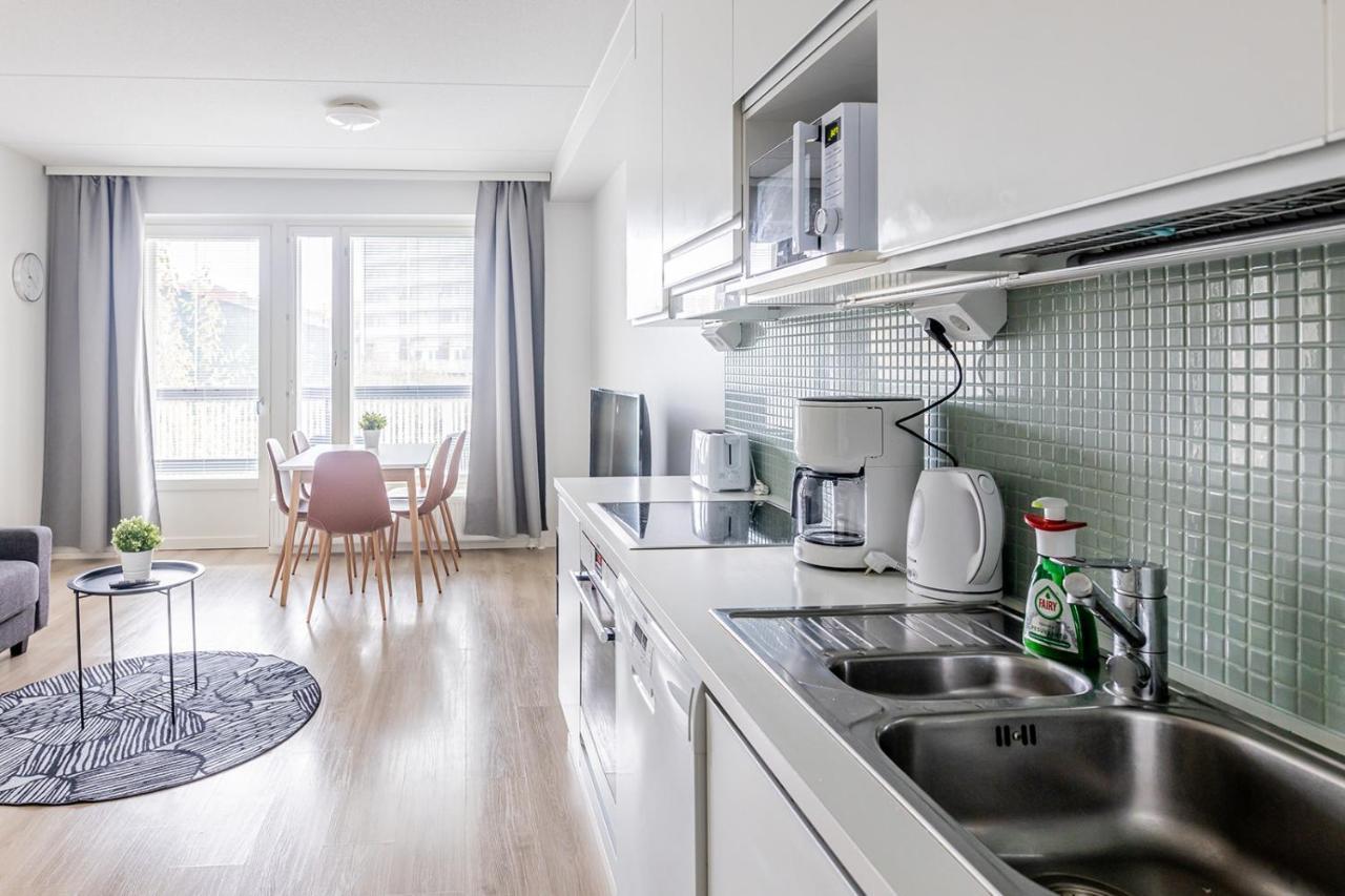 אספו Sleepwell Apartments Niittykumpu 12 - Metro, 15 Min From Helsinki City מראה חיצוני תמונה